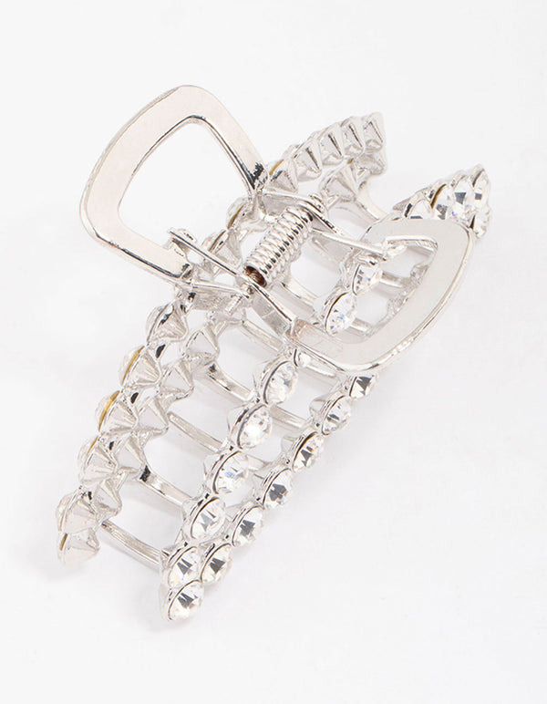 TASHA CLAW CLIP - RHODIUM main image 1