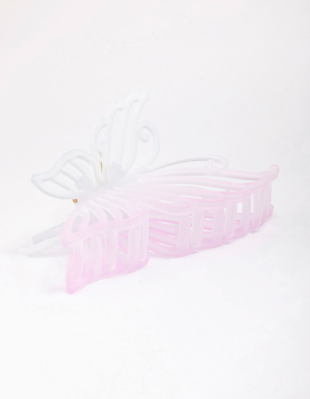 Lilac Ombre Butterfly Hair Claw Clip