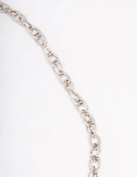 Silver Filigree Puffy Heart Necklace - link has visual effect only