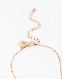 Antique Gold Multi Shape Heart Necklace - link has visual effect only
