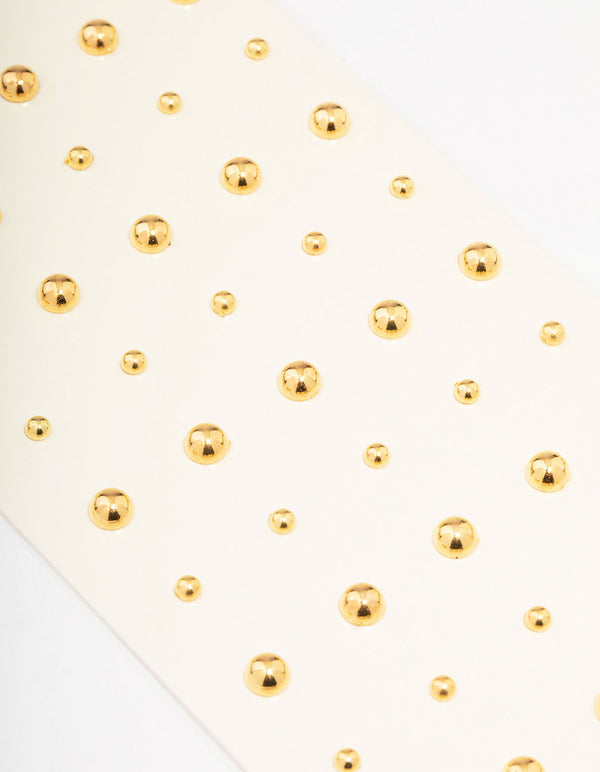 Gold Bling Face Jewels Pack