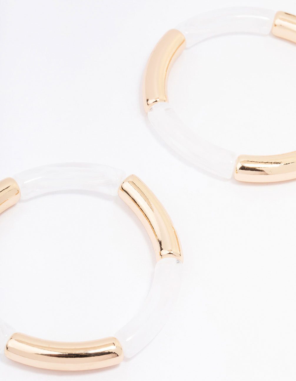Gold Marble Stretch Bracelet Pack