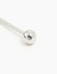 Surgical Stainless Steel 3MM Ball Piercing Stud - link has visual effect only