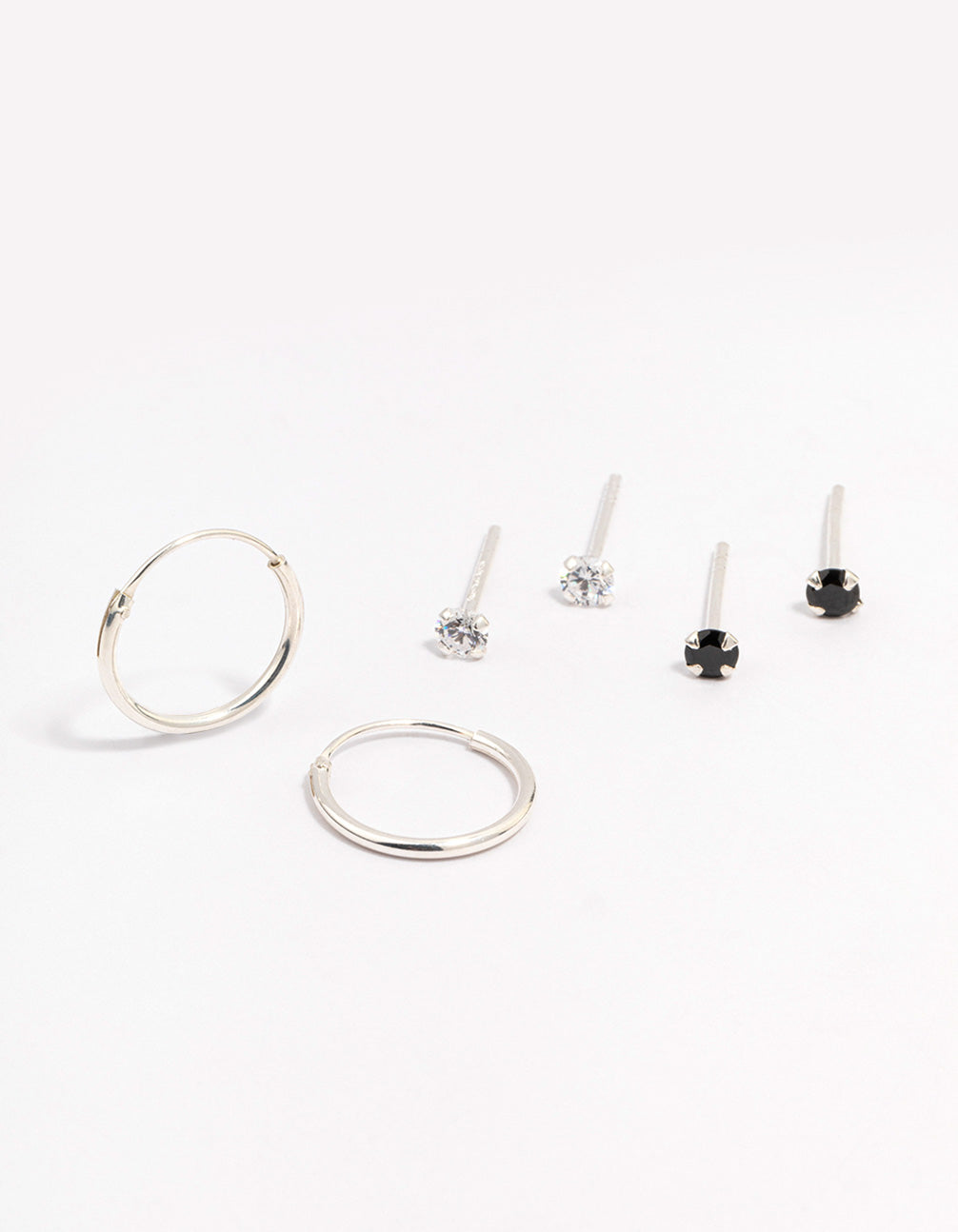 Sterling Silver Cubic Zirconia Earring Pack