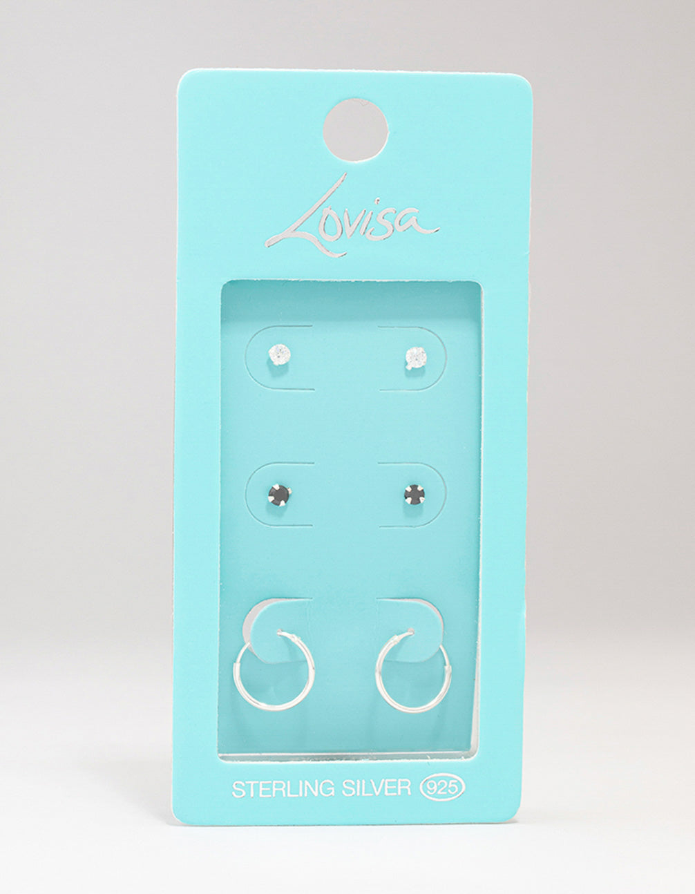 Sterling Silver Cubic Zirconia Earring Pack