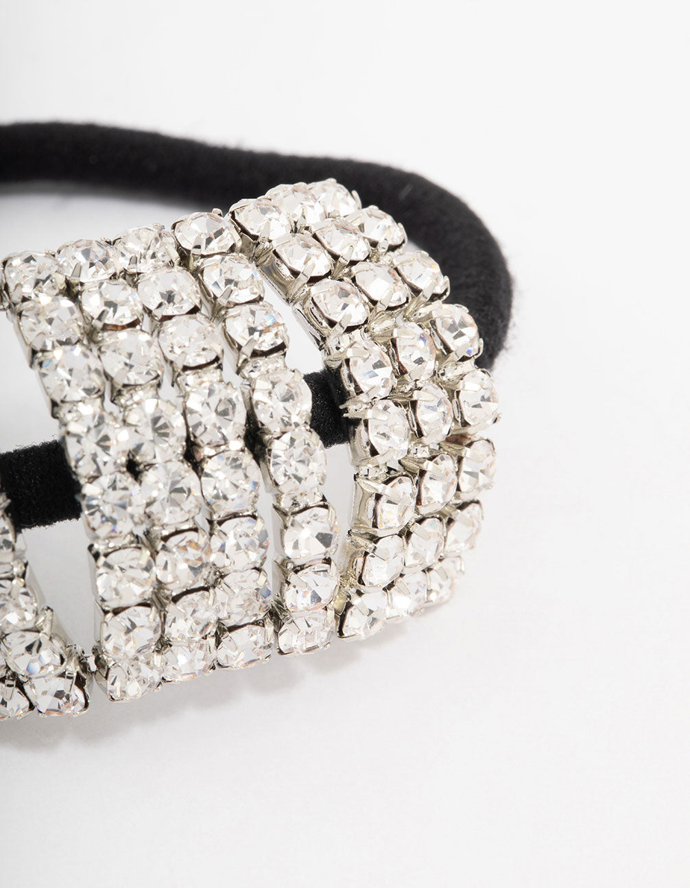 Diamante Stretch Tie Hair Elastic