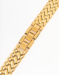 Gold Textured Watch Strap 38/40/41 mm - link has visual effect only
