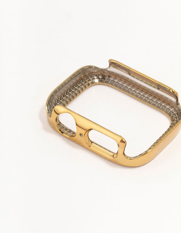 Gold Diamante Encrusted Watch Case 38 mm