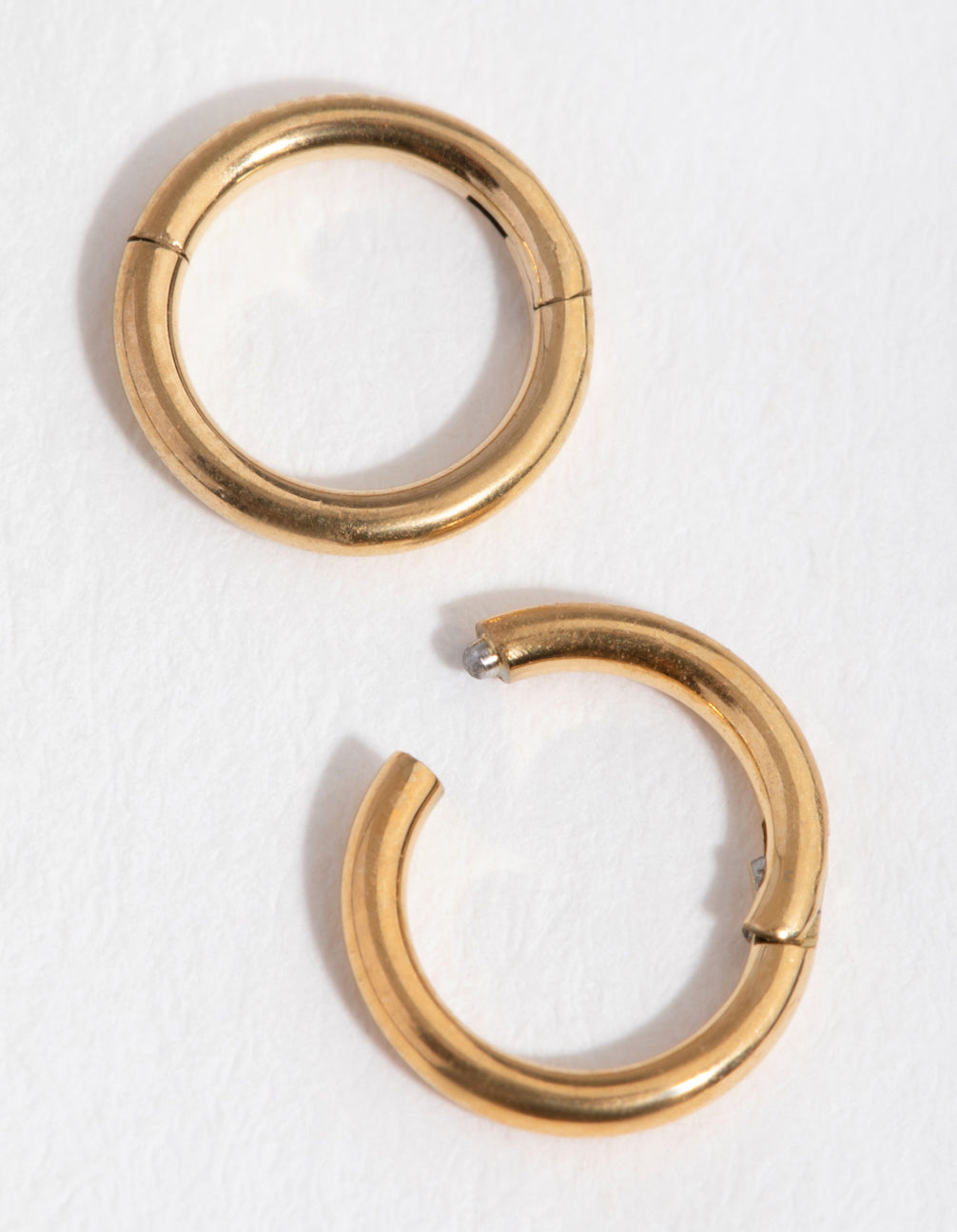24 Carat Gold Plated Surgical Steel Sleeper 5mm Earrings