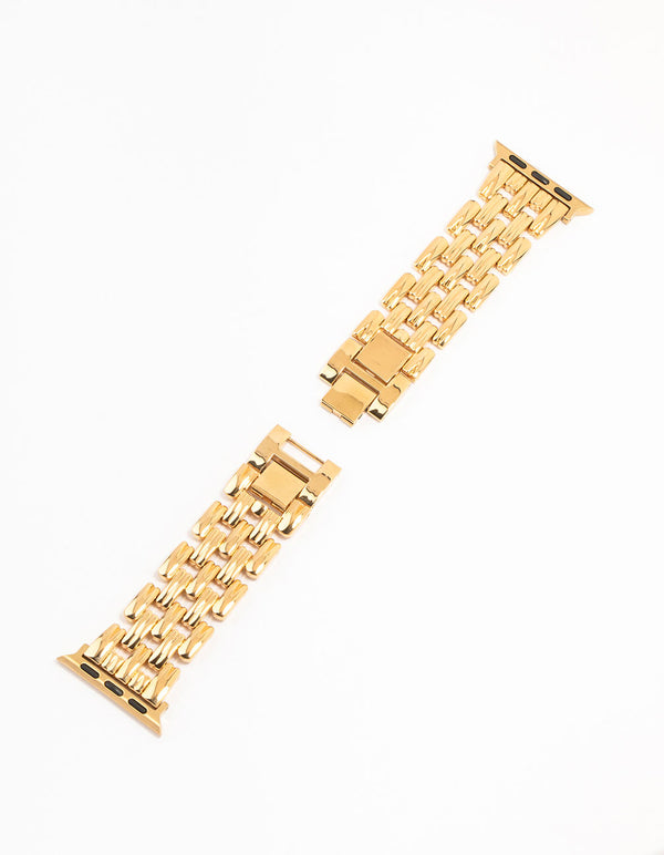 Gold Wide Detail Strap 30/40/41
