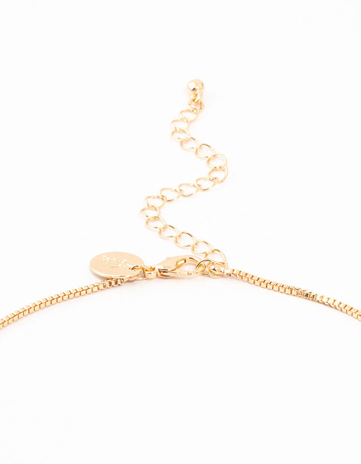 Kids Gold Mushroom Necklace & Ring Pack