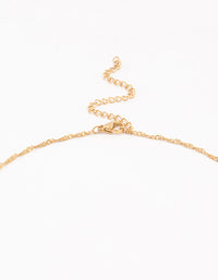 Waterproof Gold Plated Stainless Steel Compass Pendant Necklace - link has visual effect only