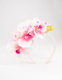 Plastic Orchid Large Headband - link has visual effect only