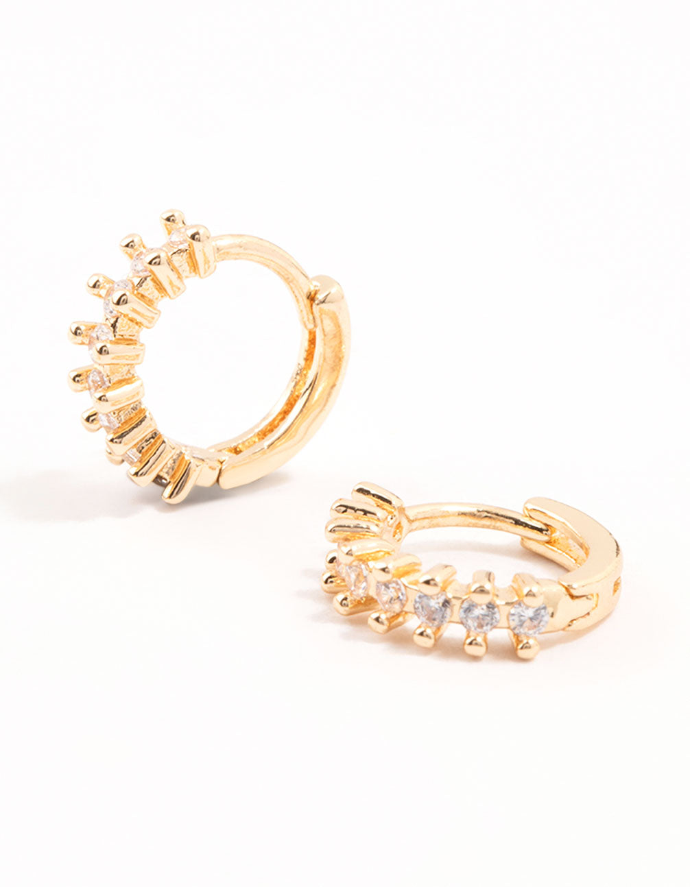 Gold Pearl & Bow Diamante Earrings 3-Pack