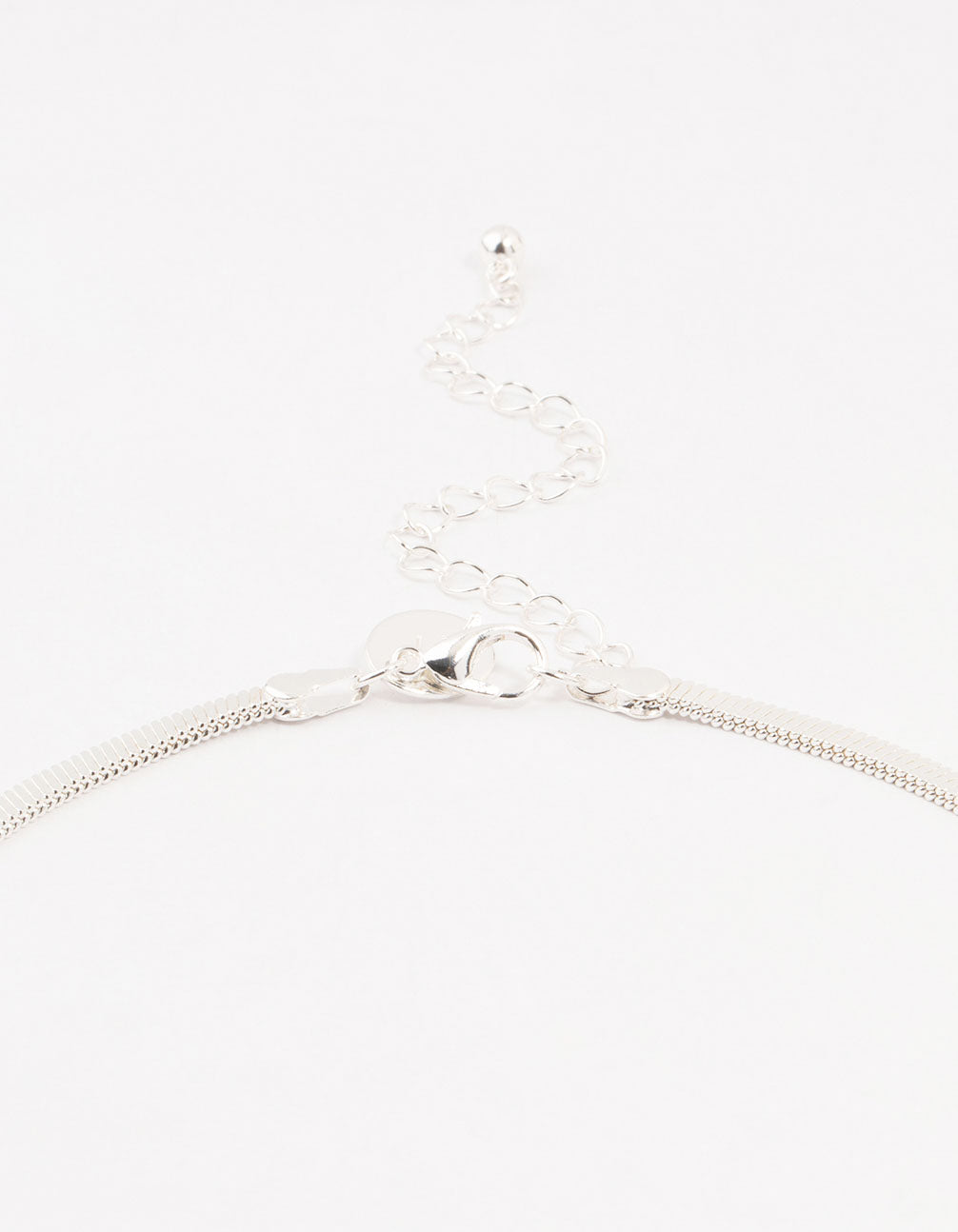 Silver Plated Clean Snake Chain Necklace