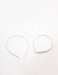 Velvet Satin Headband 3-Pack - link has visual effect only
