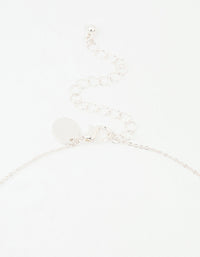 Silver Bling Bow Neckalce - link has visual effect only