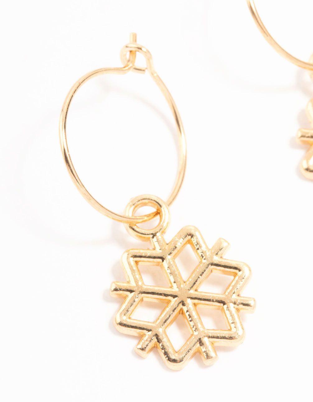 Gold, Green & Red Sleeper Earrings 3-Pack