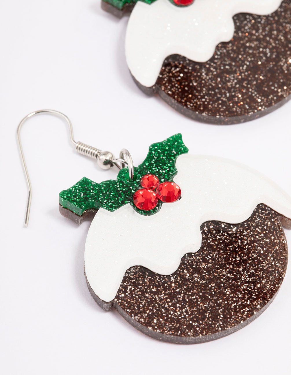 Acrylic Pudding Drop Earrings