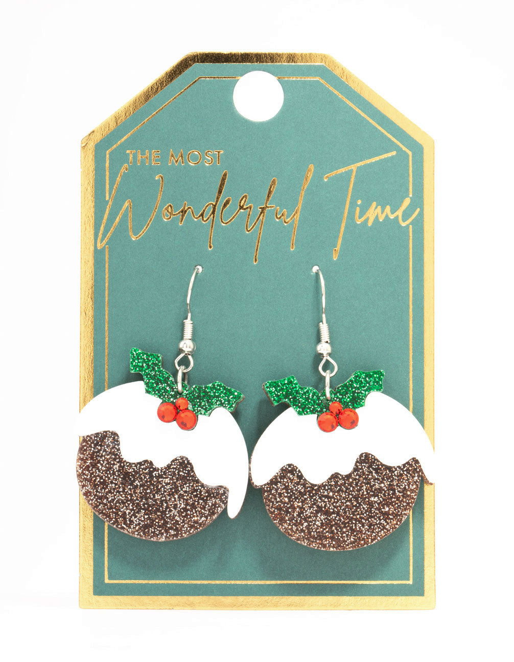 Acrylic Pudding Drop Earrings