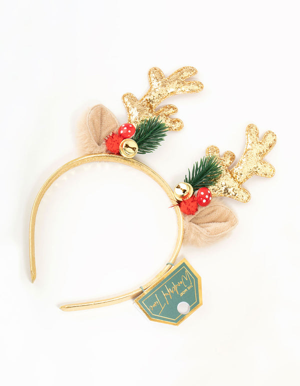 Wildlands Reindeer Glitter Headband