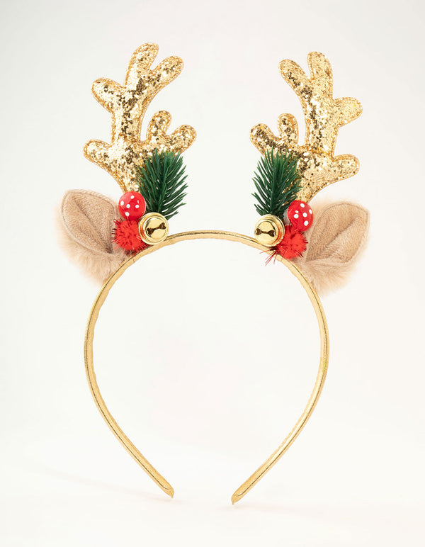 Wildlands Reindeer Glitter Headband