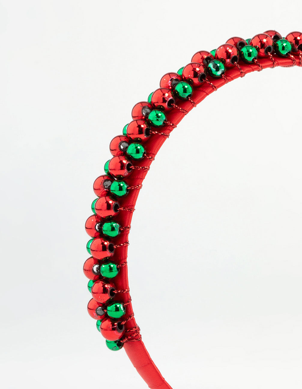 Kids Xmas Beaded Headband