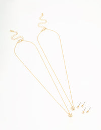 Kids Diamante Butterfly  Jewellery Set - link has visual effect only