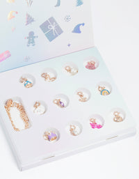 Kids Gold Bracelet Advent Calendar - link has visual effect only