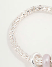 Kids Bead & Diamante Snowflake Bracelet & Ring - link has visual effect only