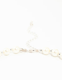 Beaded Pearl Alternating Necklace - link has visual effect only