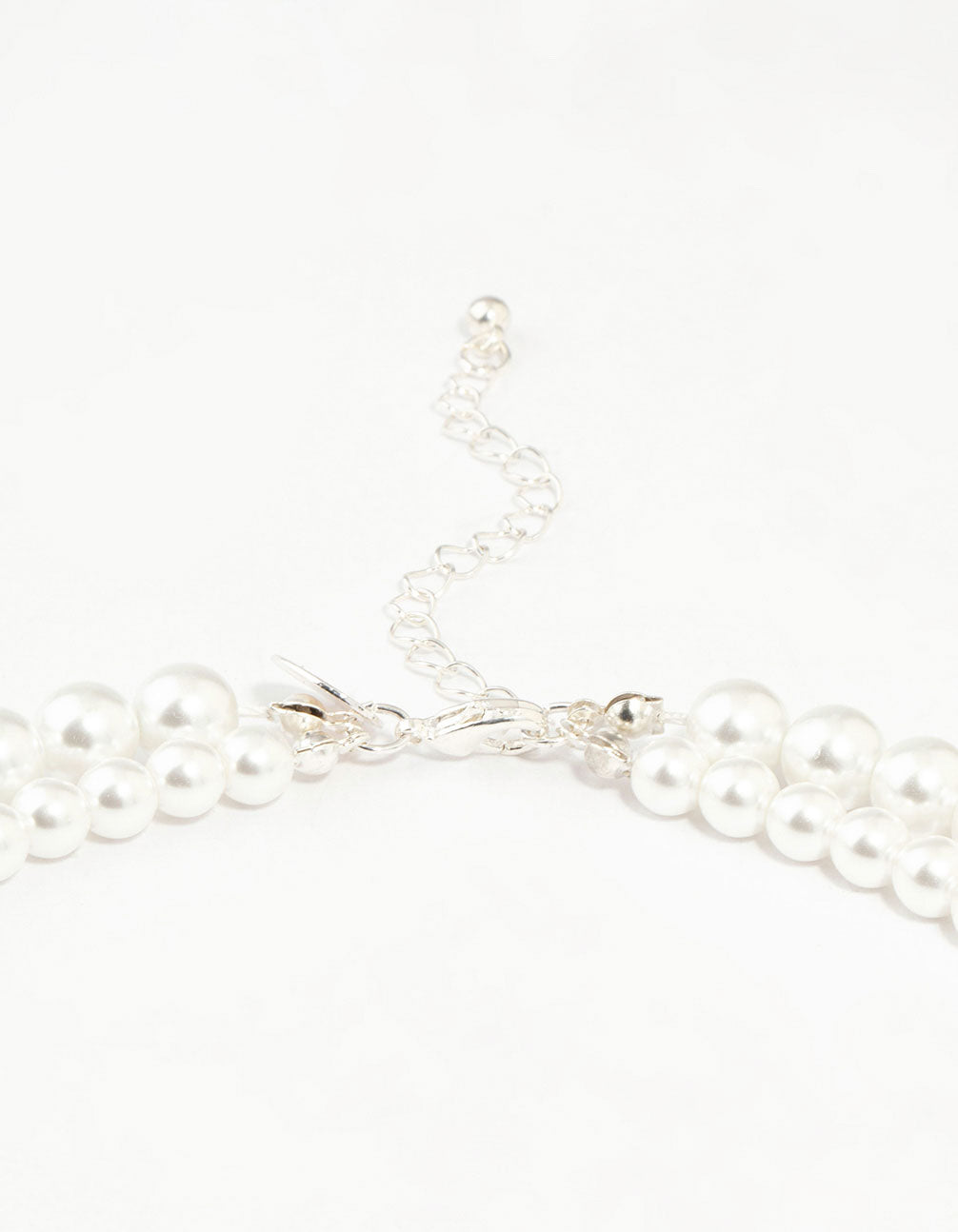 Double Beaded Strand Pearl Jewellery Set