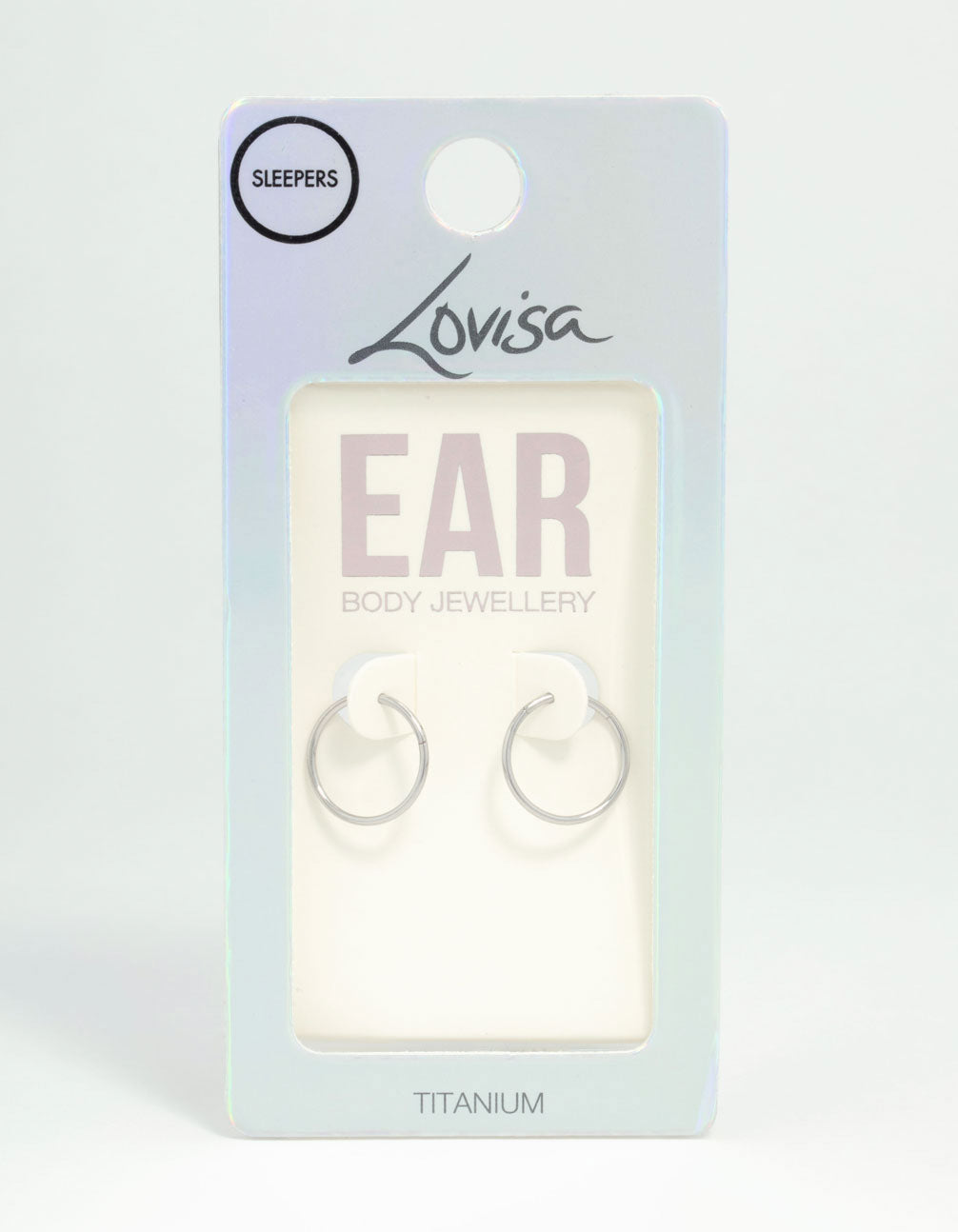 Titanium Sleeper Earrings 12 mm