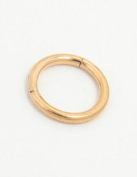 Gold Plated Titanium Micro Clicker Ring - link has visual effect only