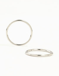 Surgical Steel Medium Sleeper Earrings 12 mm - link has visual effect only