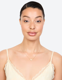 Gold Plated Diamante Celestial Moon Pendant Necklace - link has visual effect only