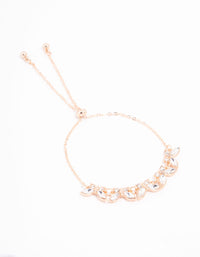 Rose Gold Czech Bohemia Crystal Butterfly Toggle Bracelet - link has visual effect only
