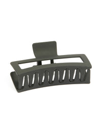 Extra Large Black Coated Claw Clip - link has visual effect only