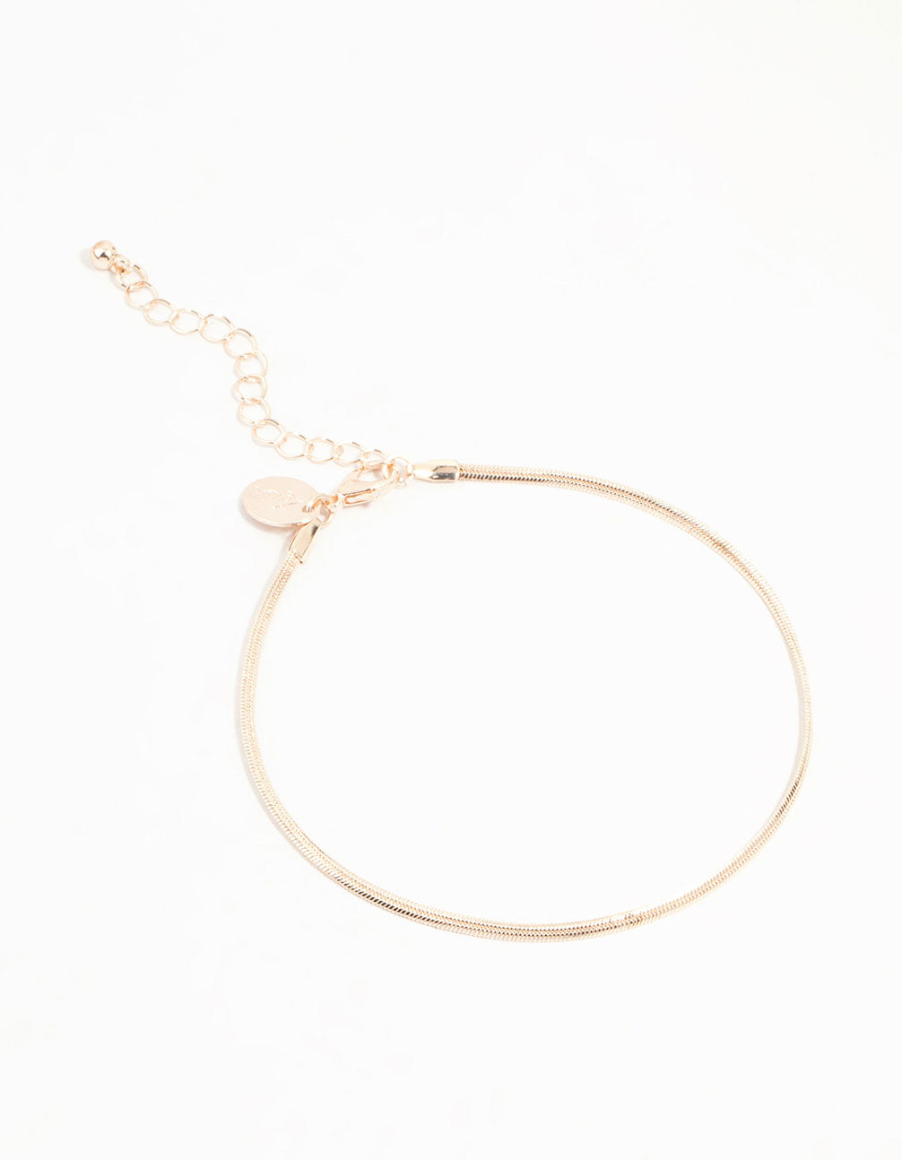 Rose Gold Snake Chain Anklet