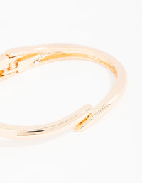 Gold Wrapped Open Bangle - link has visual effect only