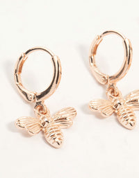 Rose Gold Butterfly & Bee Earrings 6-Pack - link has visual effect only