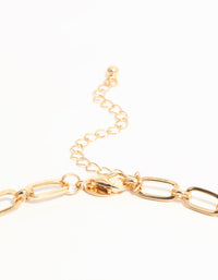 Gold Pearl & Seashell Charm Necklace - link has visual effect only