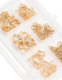 Gold Plated Jewellery Making Kit - link has visual effect only
