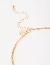 Gold Snake Pendant Necklace - link has visual effect only