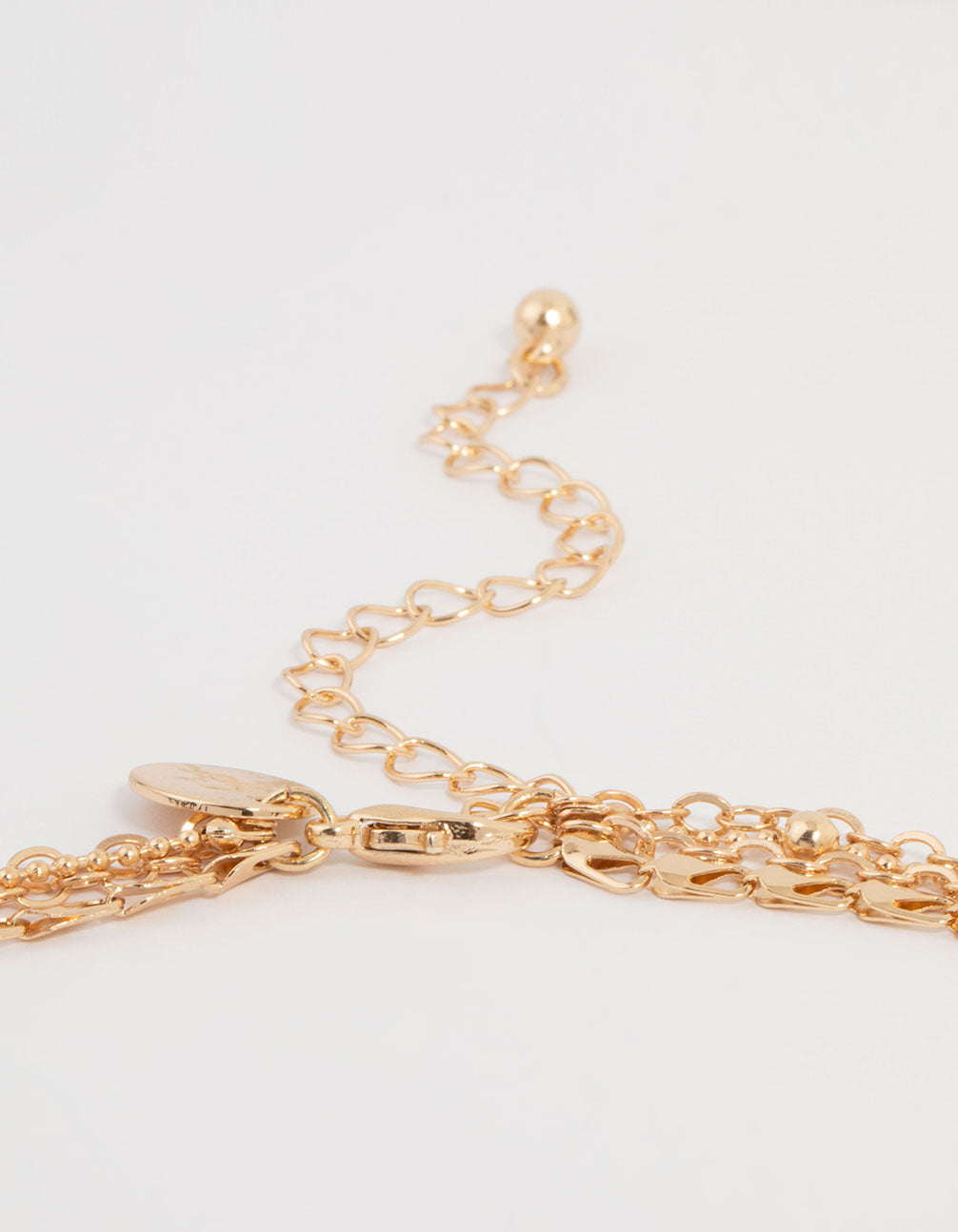Gold Heart Mixed Layered Necklace