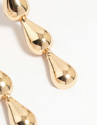 Gold Teardrop Earrings - link has visual effect only