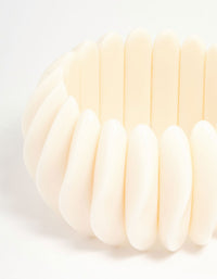 Acrylic Disc Stretch Bracelet - link has visual effect only