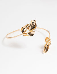Gold Leaf Wrapped Arm Cuff - link has visual effect only