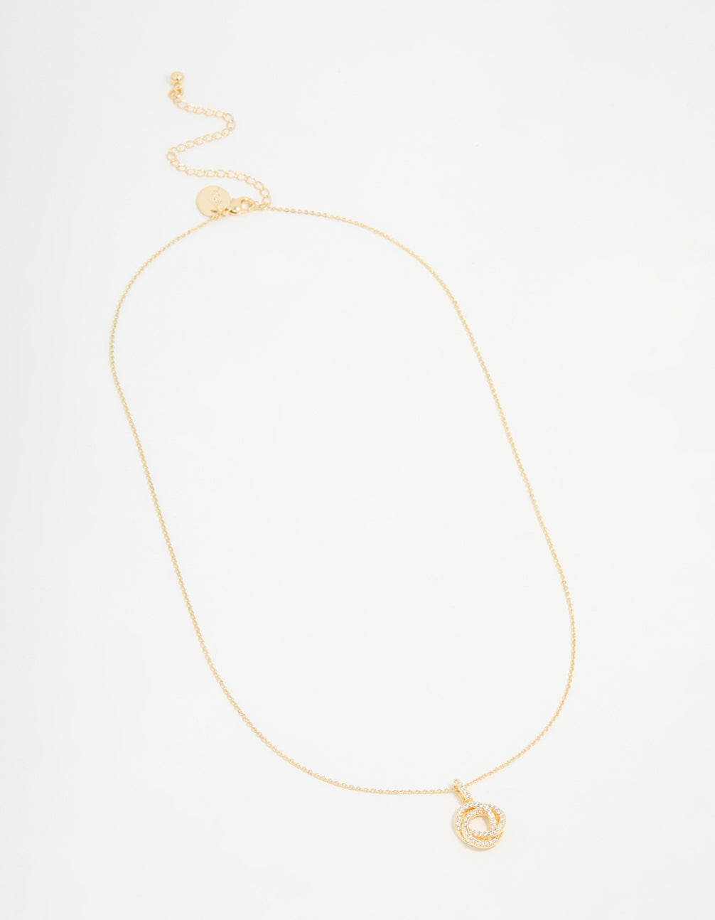 Gold Plated Milky Way Pendant Necklace