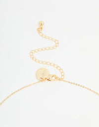 Gold Plated Milky Way Pendant Necklace - link has visual effect only